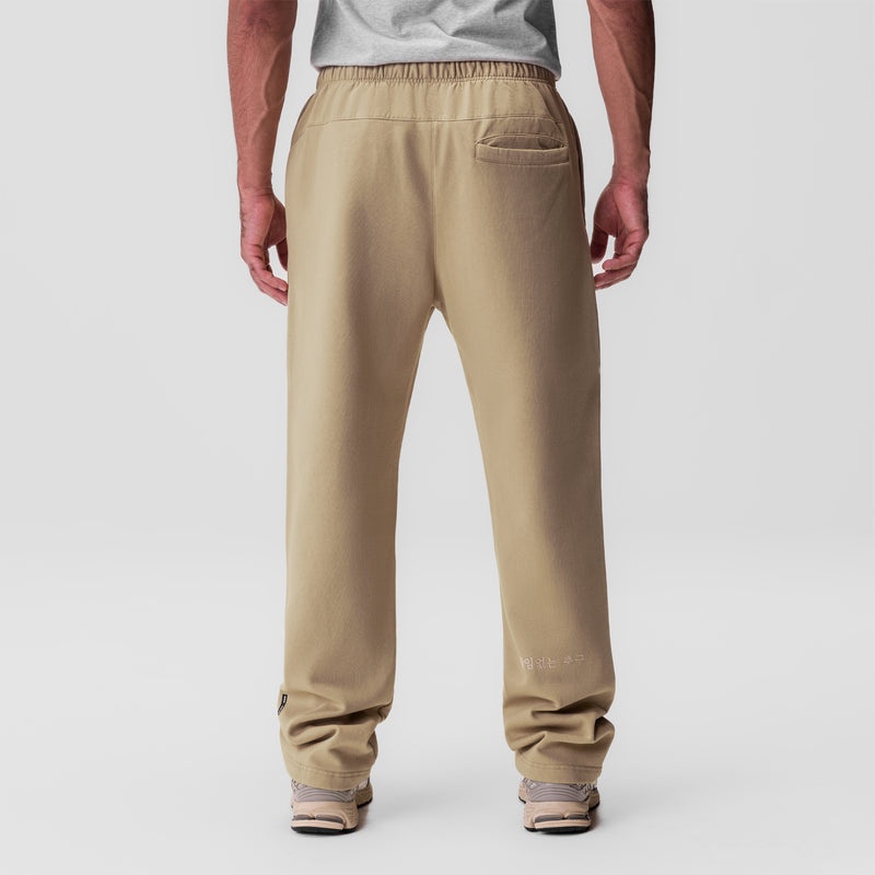 Asrv 0840. Tech Essential™ Straight Leg Men's Sweatpants Khaki | 30289HKAZ