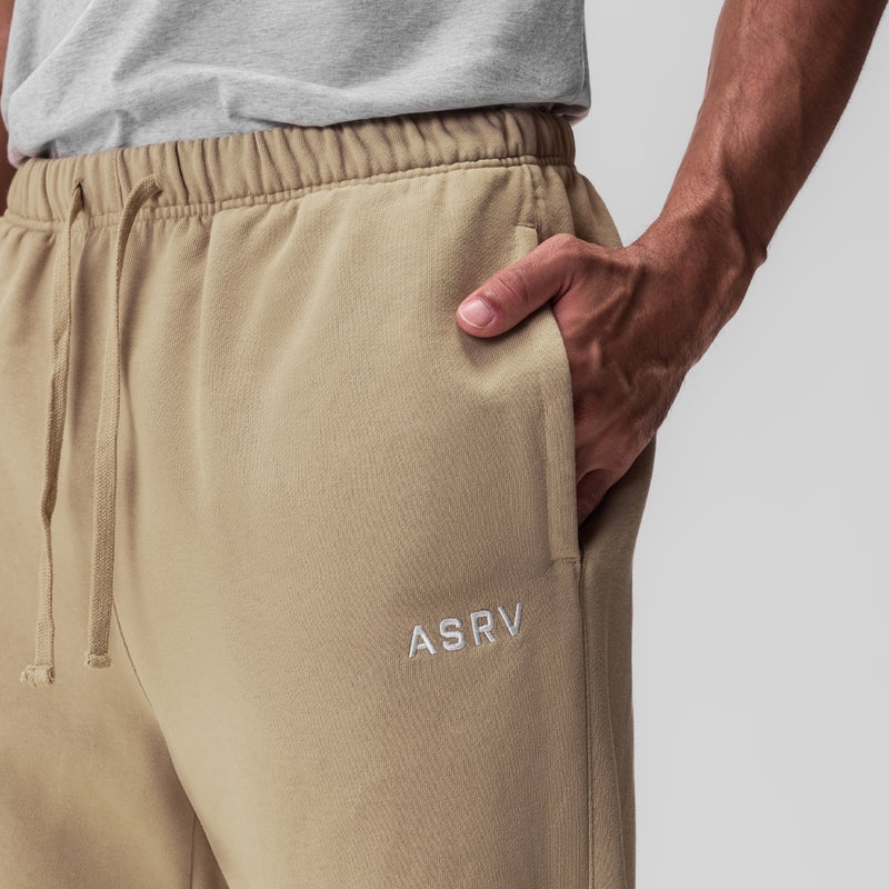 Asrv 0840. Tech Essential™ Straight Leg Men's Sweatpants Khaki | 30289HKAZ