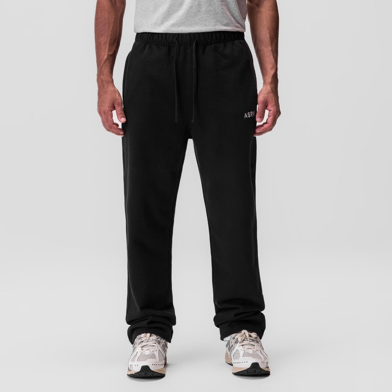 Asrv 0840. Tech Essential™ Straight Leg Men's Sweatpants Black | 02376ACSJ