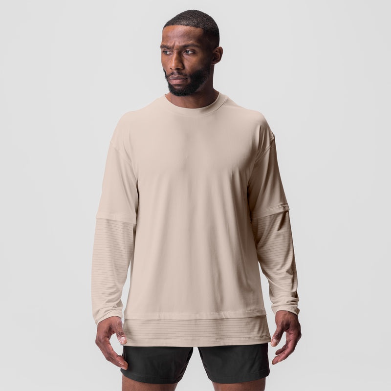 Asrv 0842. 3D-Lite® 2.0 Layered Men's Long Sleeve Brown | 05348QEOW