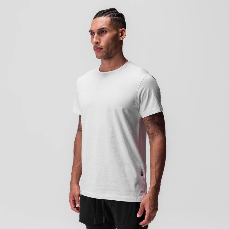 Asrv 0846. CottonPlus™ Standard Mesh Back Men's Short Sleeve White | 17695ADXZ