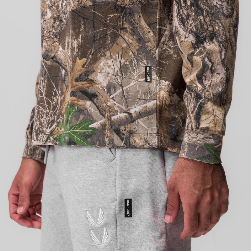 Asrv 0851. Tech Essential™ Relaxed Men's Long Sleeve Camo | 57186VCZM