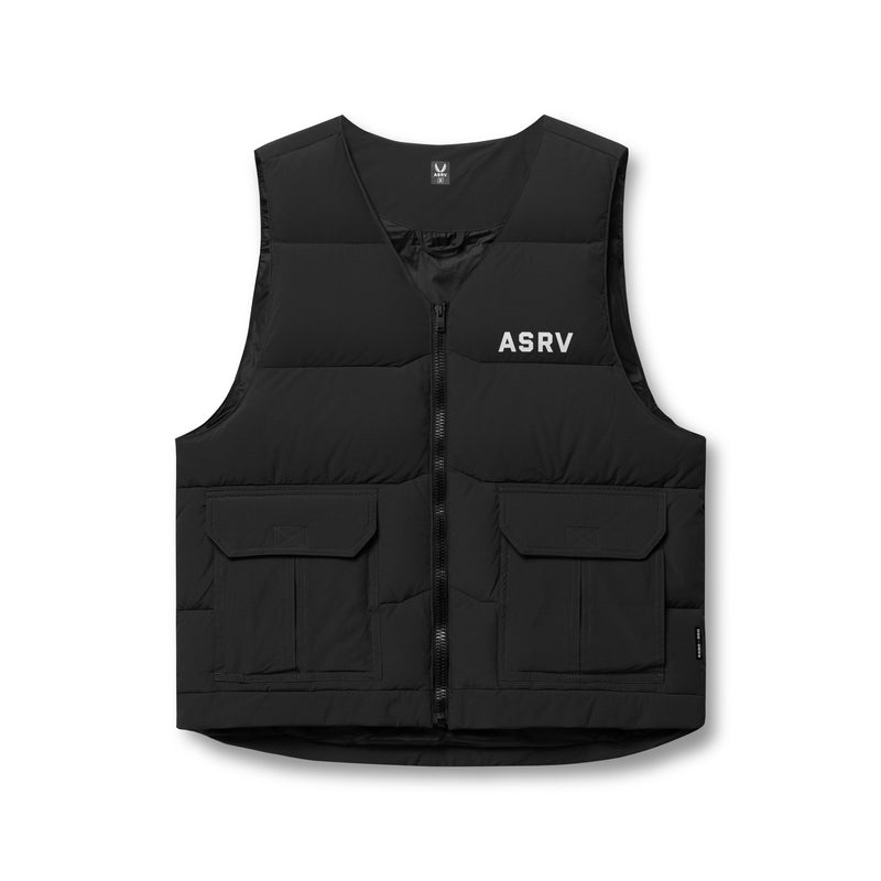 Asrv 0859. Ripstop Insulated Puffer Gilet Men\'s Jackets Black | 75812EJUM