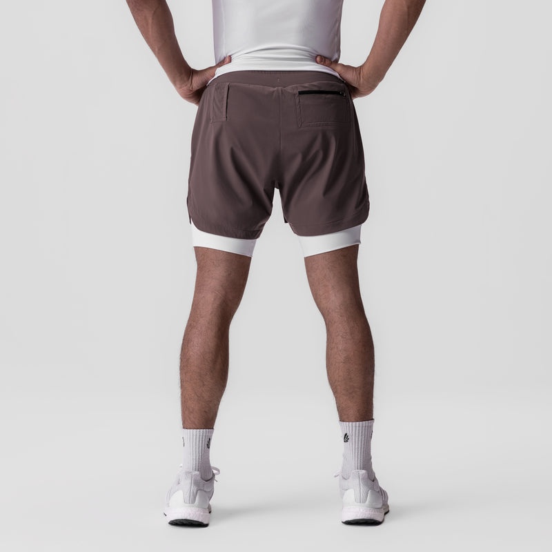 Asrv 0865. Tetra-Lite™ 5 Liner Men's Shorts White | 31970CGSB