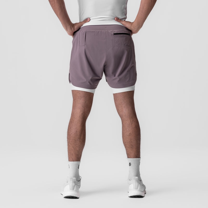 Asrv 0865. Tetra-Lite™ 5 Liner Men's Shorts White | 19526ZJVL