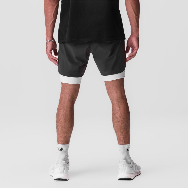 Asrv 0866. Tetra-Lite™ 7 Liner Men's Shorts Grey / White | 63418UCLS