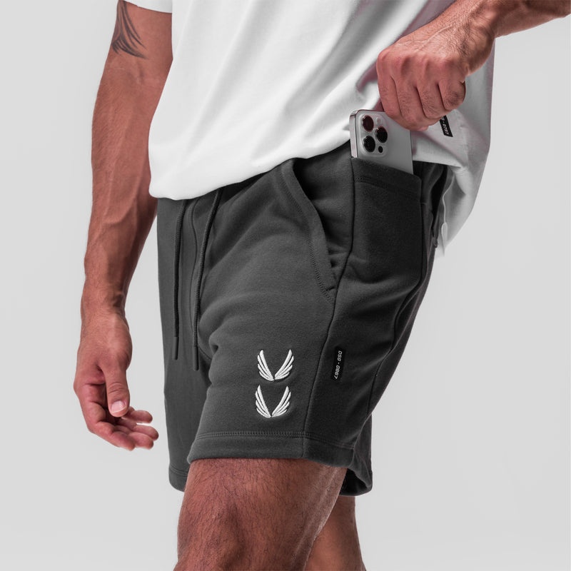 Asrv 0867. Tech-Terry™ Sidelock Sweat Men's Shorts Grey | 85236BZLP