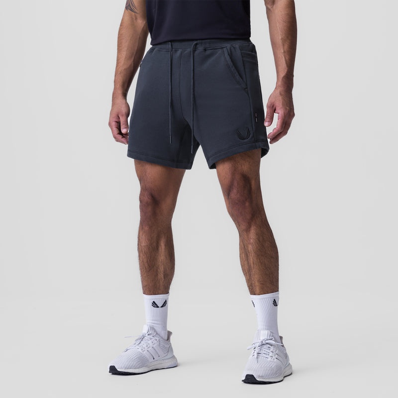 Asrv 0867. Tech-Terry™ Sidelock Sweat Men's Shorts Navy | 83740UIXV