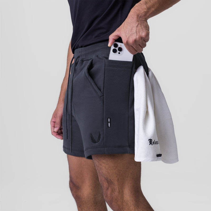 Asrv 0867. Tech-Terry™ Sidelock Sweat Men's Shorts Navy | 83740UIXV