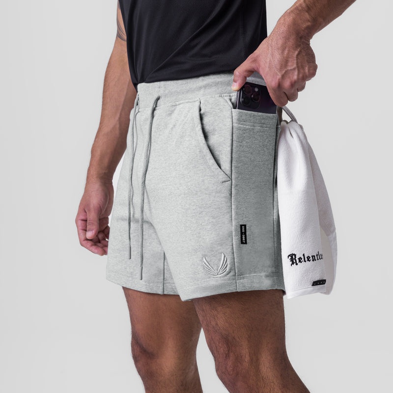 Asrv 0867. Tech-Terry™ Sidelock Sweat Men's Shorts Grey | 09645IJRG