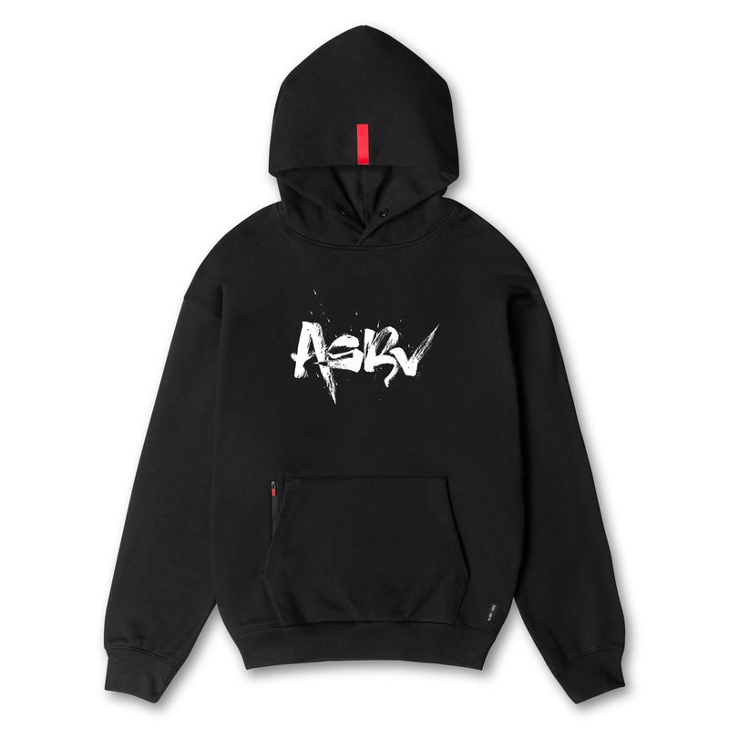 Asrv 0874. Tech-Terry™ Zip Pocket Men's Hoodie Black | 68135OKBD