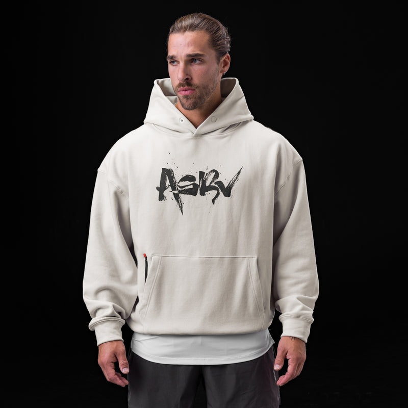 Asrv 0874. Tech-Terry™ Zip Pocket Men's Hoodie Grey | 79460AHIL