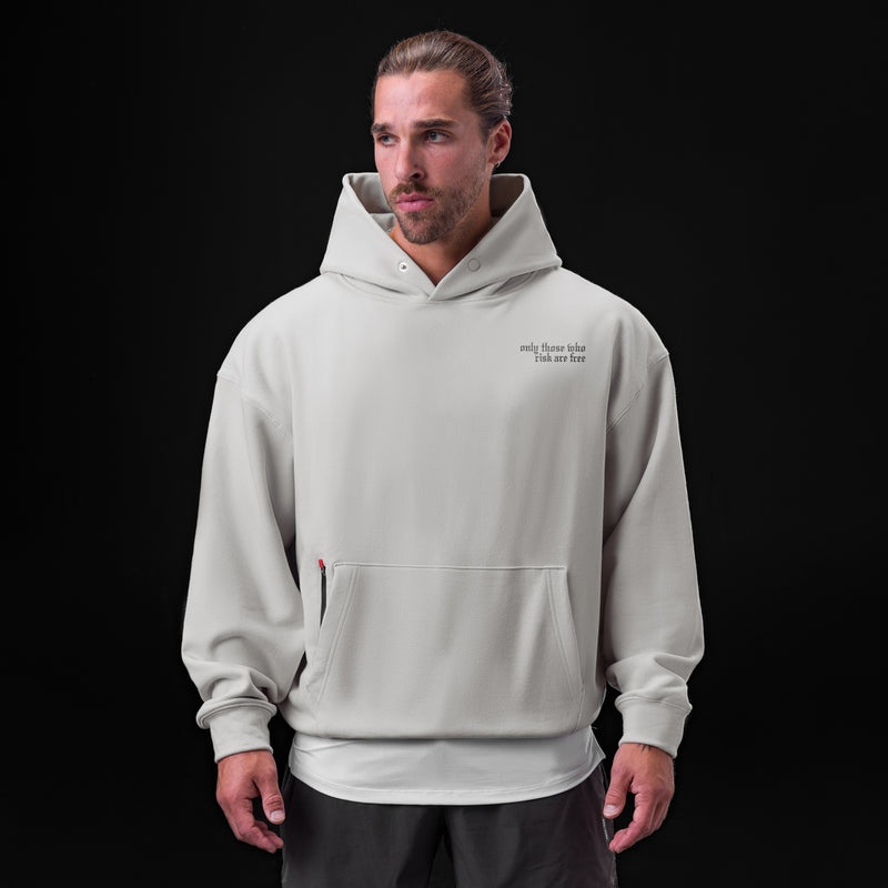 Asrv 0874. Tech-Terry™ Zip Pocket Men's Hoodie Grey | 14276TEXZ