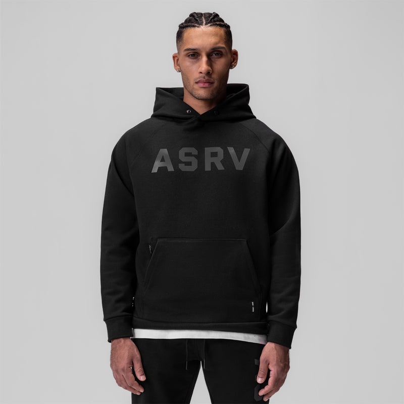 Asrv 0905. Tech-Terry™ Weather-Ready Training Men's Hoodie Black | 97835ZKGH