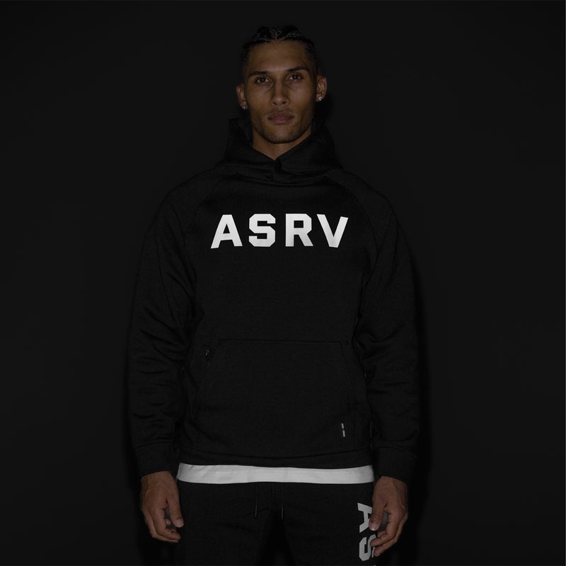 Asrv 0905. Tech-Terry™ Weather-Ready Training Men's Hoodie Black | 97835ZKGH