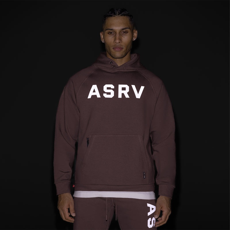 Asrv 0905. Tech-Terry™ Weather-Ready Training Men's Hoodie Purple | 32954FTXI