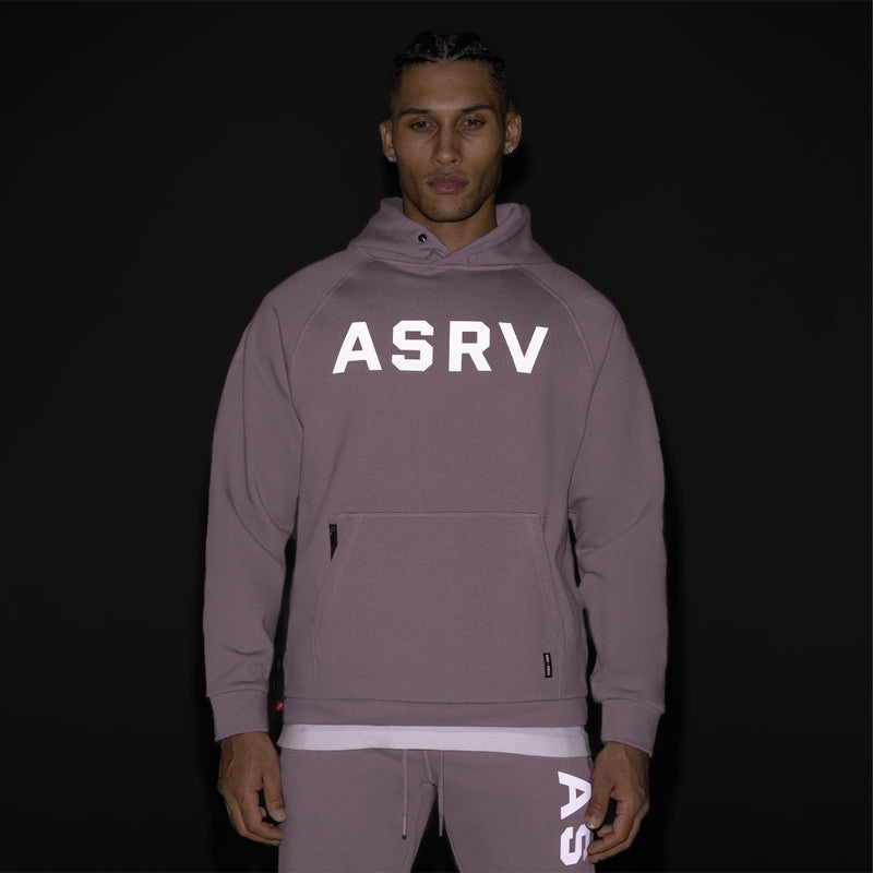 Asrv 0905. Tech-Terry™ Weather-Ready Training Men's Hoodie Purple | 63879EMIZ