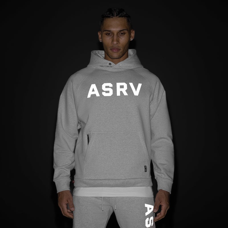 Asrv 0905. Tech-Terry™ Weather-Ready Training Men's Hoodie Grey | 83607YNKC