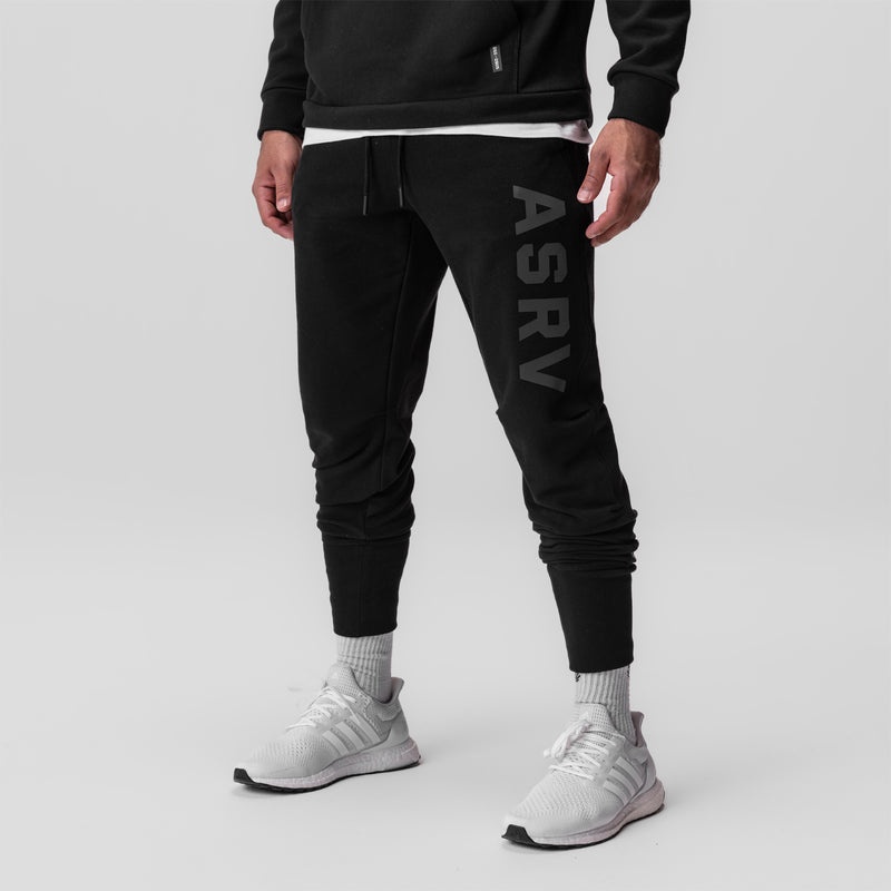 Asrv 0915. Tech-Terry™ High Rib Men's Jogger Black | 24931EJGO