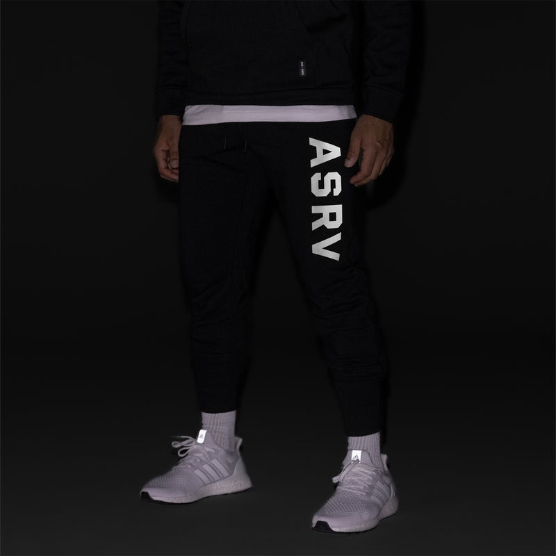 Asrv 0915. Tech-Terry™ High Rib Men's Jogger Black | 24931EJGO