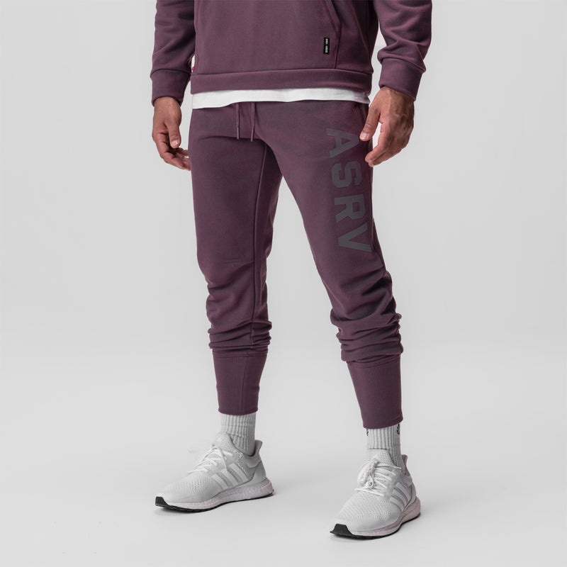 Asrv 0915. Tech-Terry™ High Rib Men's Jogger Deep Purple | 92046IQTU