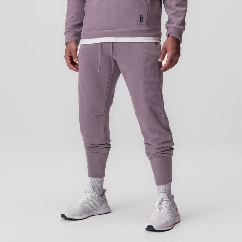 Asrv 0915. Tech-Terry™ High Rib Men's Jogger Light Purple | 40398SALK