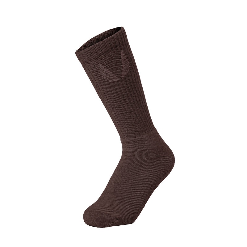 Asrv Essential Crew (3 Pair) Men\'s Socks Red Brown | 04356XOVG